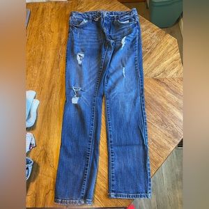 Aeropostale skinny blue jeans